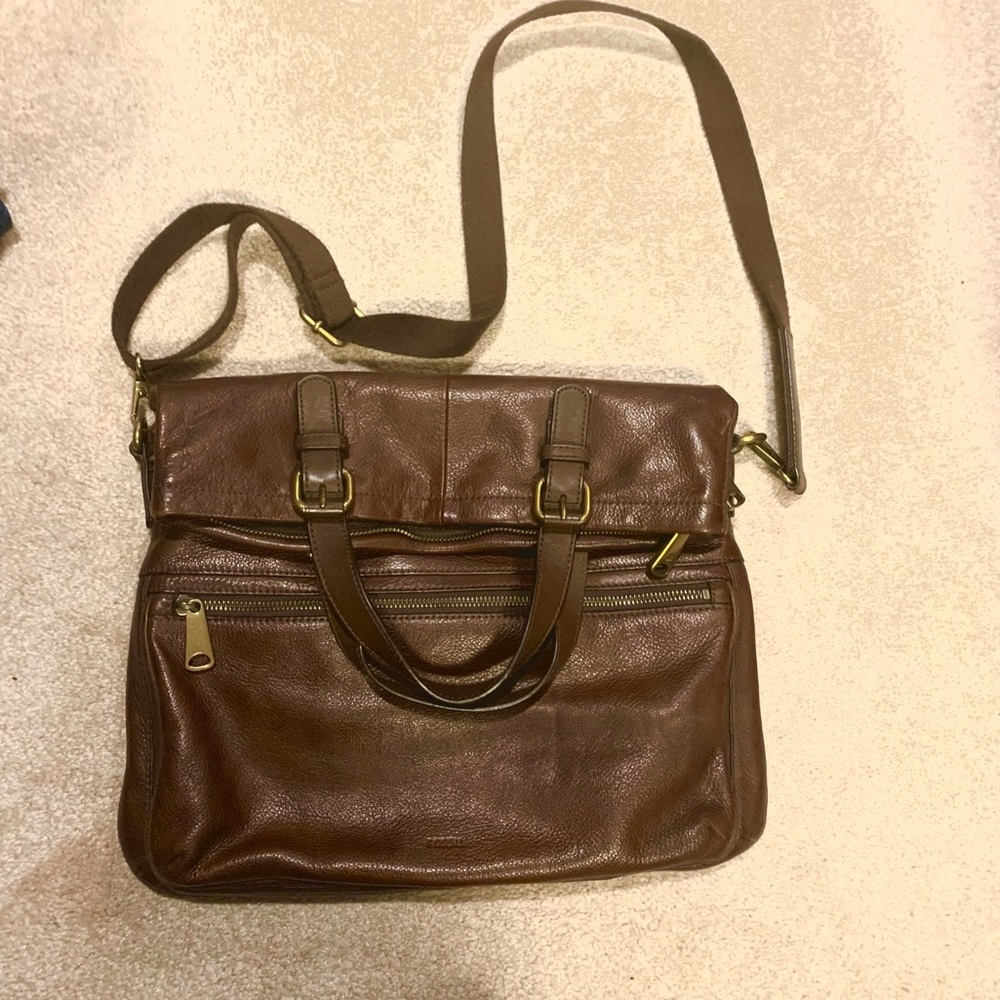 Fossil Purse Real Leather